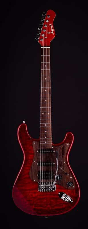 Magneto Sonnet Modern US-2300 See Thru Red Quilt w/Gigbag image 1