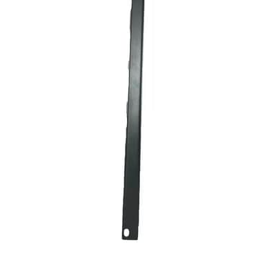 LASE 1/2U (Space) Black Heavy Duty Flanged 16GA Blank Rack Case Panel 19" x 0.875" image 3