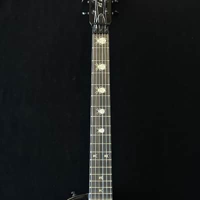 ESP LTD KH-3 Kirk Hammett Signature Spider - Black with Spider Graphic & Hard Case image 5