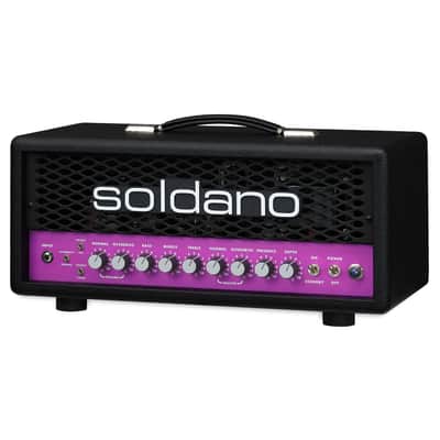 Soldano SLO-30 - Signed Purple Panel - Black Head image 2