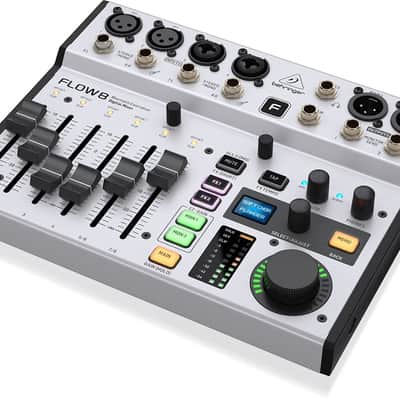 Behringer FLOW 8 Bluetooth Controlled 8-Input Digital Mixer 2020 - Present - Grey image 3