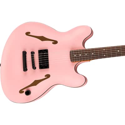 Fender Tom DeLonge Signature Starcaster Electric Guitar, Satin Shell Pink image 3