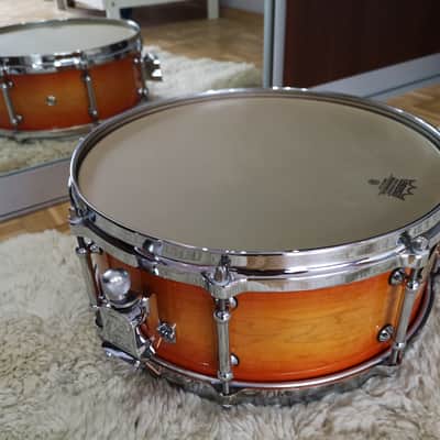 Pearl Snare Custom Classic CL 6314SY 14"x5,5"  2000s Antique Sunburst #138 image 3