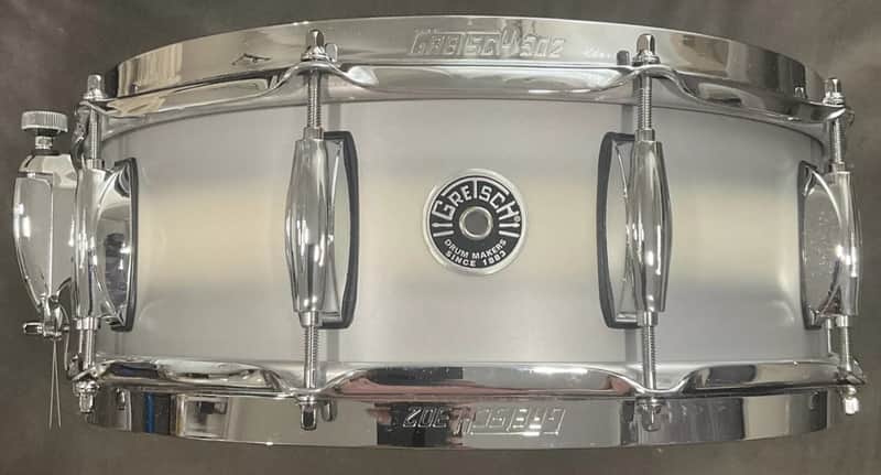 Gretsch Brooklyn 14x5 Snare Drum 10-Lug - Silver Mist Duco image 1