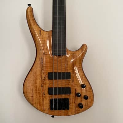Roscoe Custom Century 4 String Bolt On Fretless 2009 - Satin image 1
