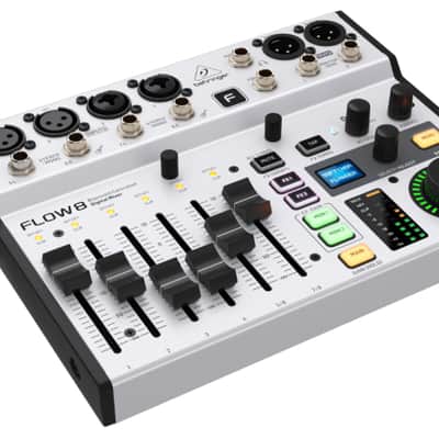 Behringer Flow 8 | 8 Input Digital Mixer with Bluetooth | App Controlled Mixer with USB Interface image 6