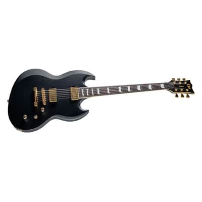 ESP LTD VIPER-1000 6-String Right-Handed Electric Guitar with Mahogany Body, 3Pc Mahogany Neck, and Macassar Ebony Fingerboard (Vintage Black) image 3