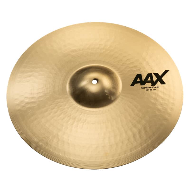 SABIAN 18" AAX Medium Crash Cymbal Brilliant Finish image 1