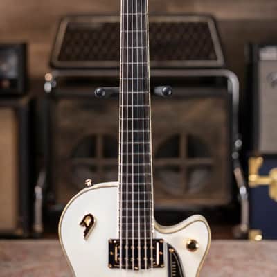 Duesenberg Fantom A Electric Guitar - Aged White with Hardshell Case - Demo image 5