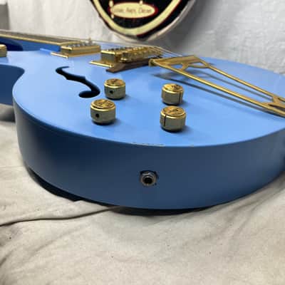 Gretsch G5191 Tim Armstrong Lefty Left-Handed Semi-Hollow Body Electric Guitar -- Spray Painted image 17