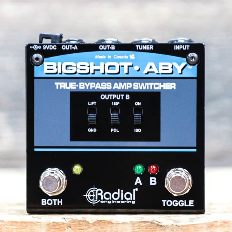 Radial Engineering Tonebone BigShot ABY True Bypass Amp Switcher Effect Pedal image 1