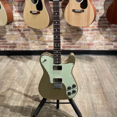 Fender Chris Shiflett Telecaster Deluxe - Shoreline Gold image 3