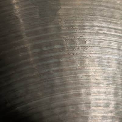 Zildjian A 16" Concert Band Crash 1970s image 6