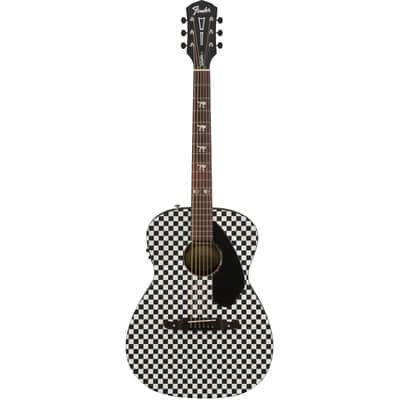 Fender Tim Armstrong Hellcat Checkerboard - Acoustic Guitar image 2