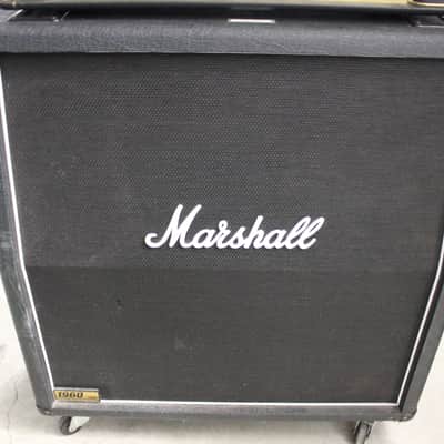 Marshall JCM 800 Lead Series Model 1960A 300-Watt 16ohm 4x12 Cabinet 1980s - Black image 1