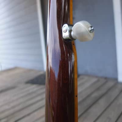 Lida 236 5 String Banjo Early 70s - Flame Maple Burst image 7