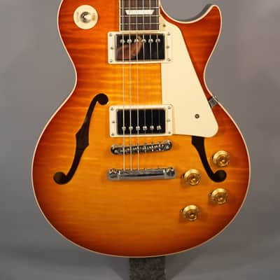USED! Gibson ES-Les Paul Electric Guitar With Case! F-Holes image 2