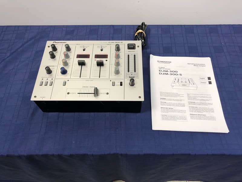 Pioneer DJM-300-S Professional Two Channel  DJ Mixer image 1