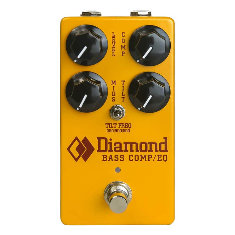 Diamond Bass Comp-EQ Optical Bass Compressor Pedal - Open Box image 1