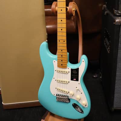 Fender American Vintage II 1957 Stratocaster Sea Foam Green (USED) image 1