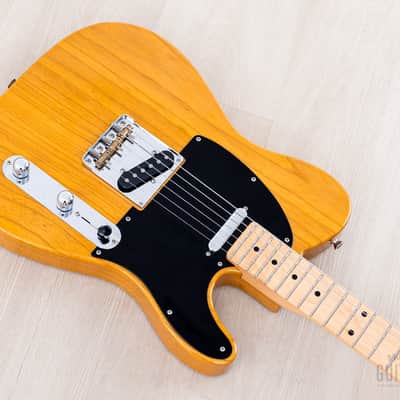 2019 Fender Japan Limited Autumn/Winter Collection Telecaster Natural Lacquer w/ Custom Shop Pickups, Tags, CoA & Case, MIJ image 9