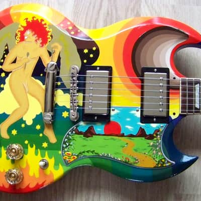 TPP Eric Clapton / Todd Rundgren Era Fool "Sunny" Gibson USA SG Standard Tribute image 2