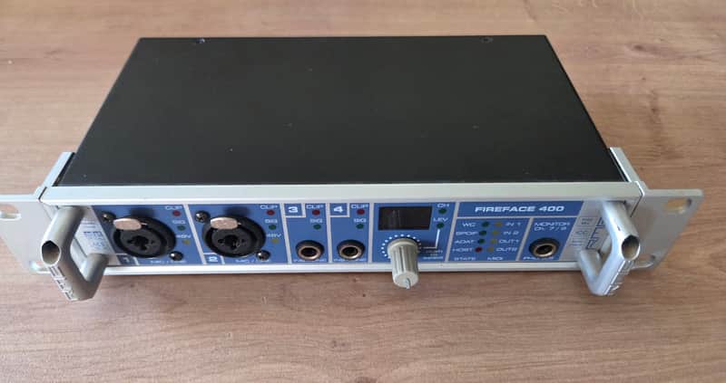RME Fireface 400 Audio Interface 2000s - Blue image 1