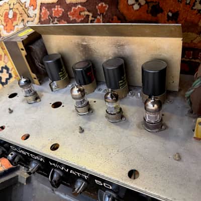 Vintage 1972 Hiwatt Custom 50 50w DR504 Original UK Valve Amplifier Head *1970s* image 18