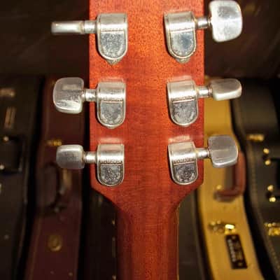 Yamaha FG-580 1973 Natural MIJ Nippon Gakki vintage acoustic guitar image 11