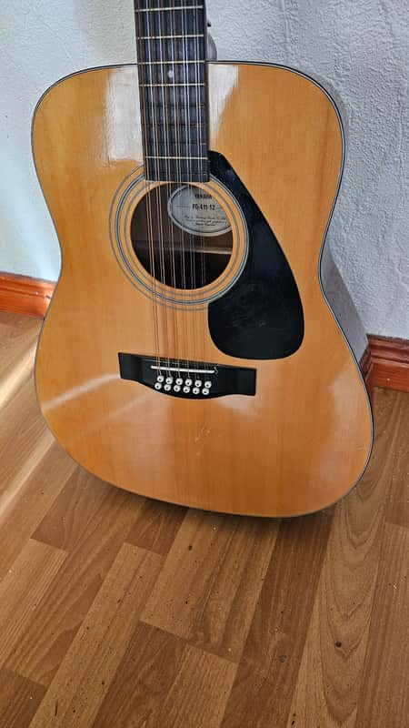 Yamaha FG-411-12 90s - Wooden | Reverb Canada
