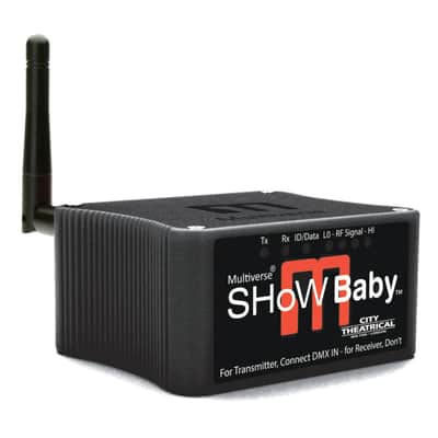 City Theatrical SHOW-BABY-M Wireless DMX Transceiver image 4