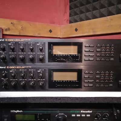 Roland E-660 Digital Parametric Equalizer  (price for two)