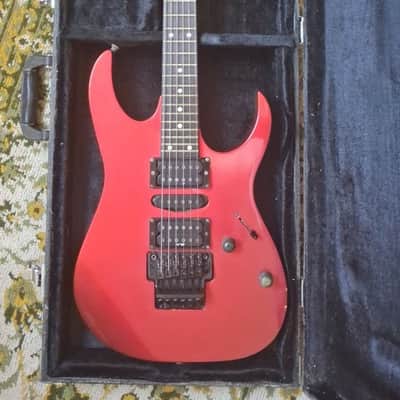 Ibanez RG470 1992 Made in Japan FujiGen - Candy Apple Red, Edge Trem, MIJ image 2