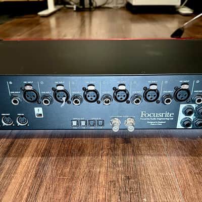 Focusrite Clarett 8Pre X Thunderbolt Audio Interface 2010s - Red Bild 3