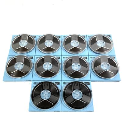 Maxell XLI 50-30B BQ Open Reel Tape Black Lot of 10 #2 TGHM image 3