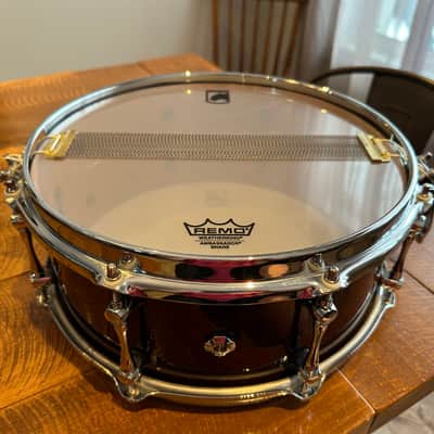 Mapex BPCW3550CNCY Black Panther Cherry Bomb 13x5.5" Cherry Snare Drum 2010s - Transparent Cherry image 6