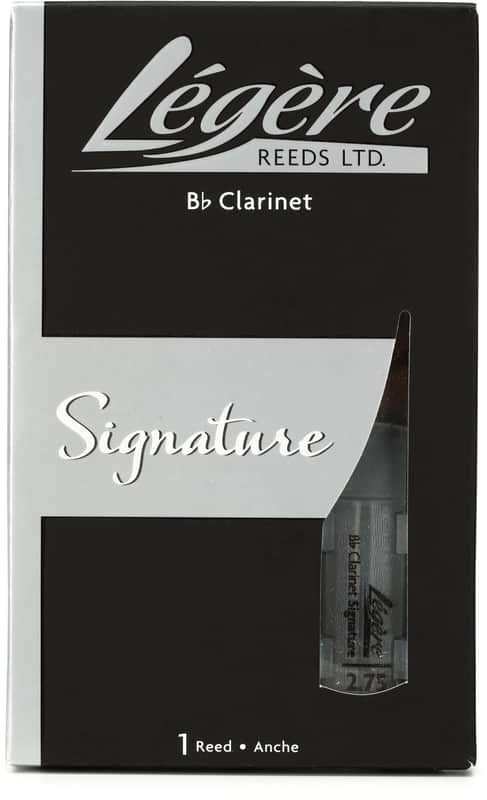 Legere Signature Bb Clarinet Reed - 2.75 (2-pack) Bundle image 1