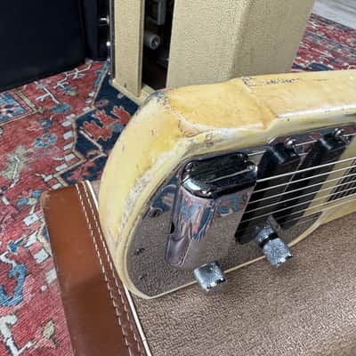 1962 Fender Deluxe 8-String Lap Steel w/OHSC, Hang Tags, Accessories image 7