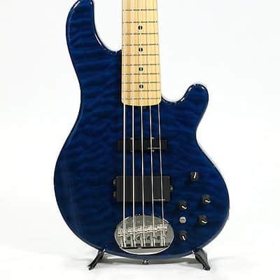 Lakland SK-5DX Skyline Japan Series Blue Translucent image 2