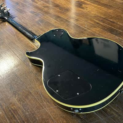 1990s Burny John Sykes Les Paul Custom Electric Guitar MIJ image 10