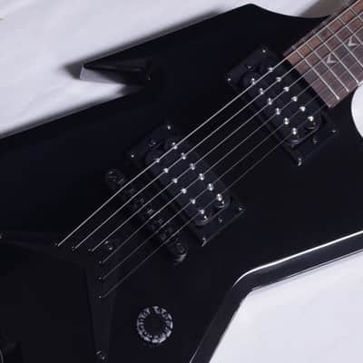DEAN Razorback DB Dimebag electric GUITAR new w/ Light Case Classic Black - B stock image 5