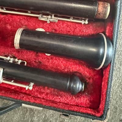 Larilee brand wood  Oboe with case. Made in France image 9