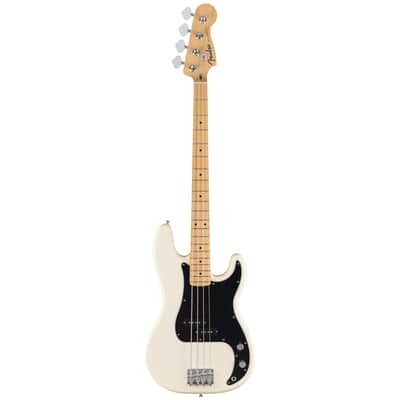 Standard Precision Bass MN Olympic White Fender image 3