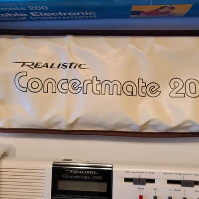 Realistic Concertmate 200 (Casio VL-1 rebadge) with power adapter, box and case White image 6