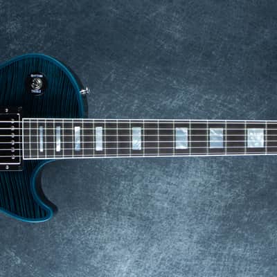 Gibson Custom Les Paul Custom Axcess Peacock Widow Gloss CS600034 image 2
