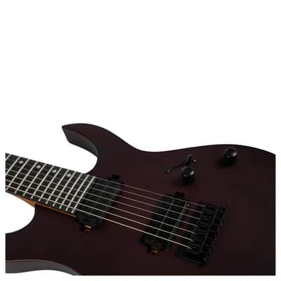 Spira S-407 MWR 400 Series Double Cutaway Roasted Poplar Body Canadian Roasted Maple Neck 7-String Electric Guitar image 5