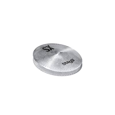 Stagg Silent Practice Cymbal Set l Includes 14 Inch Hi Hats, 16 Inch Crash, 18 Inch Crash, 20 Inch Ride & Cymbal Bag l Model SXM SET image 3