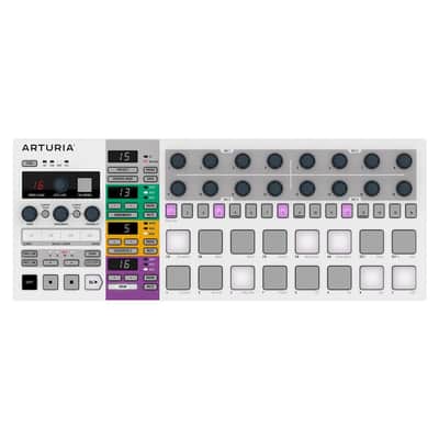 Arturia BeatStep Pro Controller and Sequencer — Aftertouch, Velocity Sensitive, With 2 Independent Melodic Sequencers, Drum Sequencer, 16 Drum Pads, MIDI/CV/Gate I/O and Music Production Software image 1
