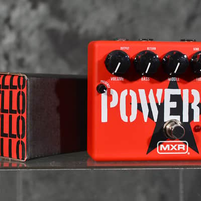 MXR Tom Morello Signature Power 50 Overdrive Pedal w Patch Cable & FREE Same Day Shipping image 1