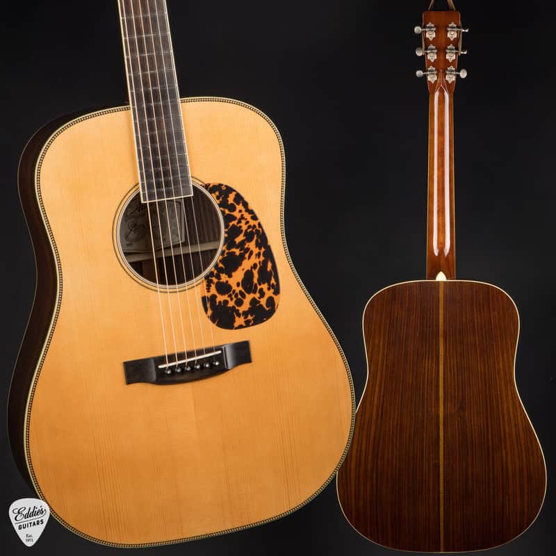 Atkin White Rice Dreadnought - Baked Adirondack Spruce & Indian Rosewood #4182 image 1